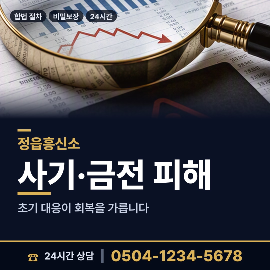 정읍 내장상동 배우자뒷조사 상담 안내
